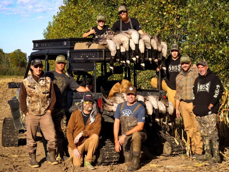 Canada Goose Hunt in Michigan