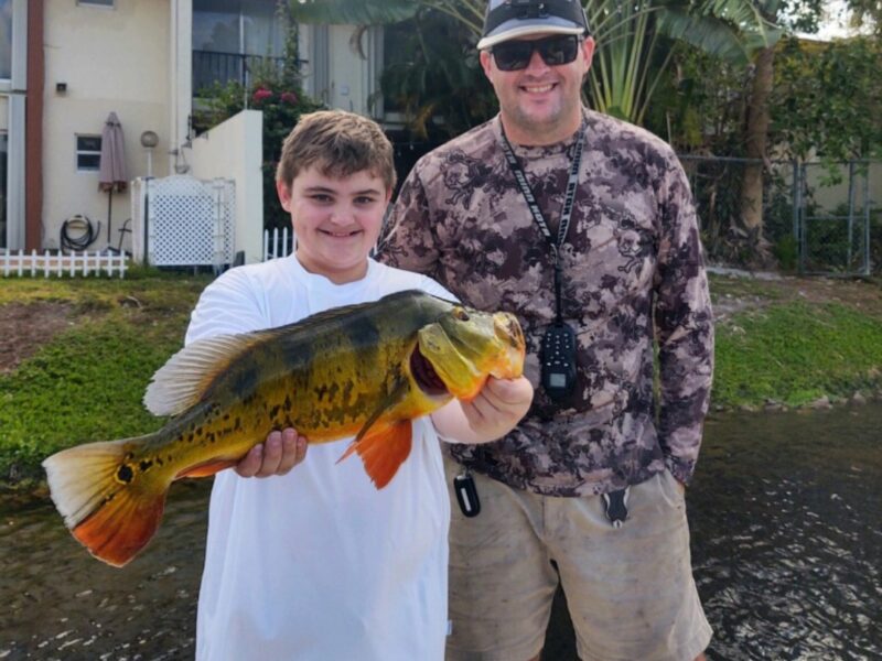 Miami Florida Peacock Bass Fishing