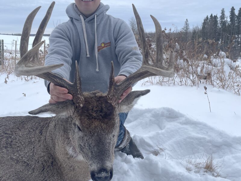 Alberta Canada Whitetail Deer Hunt