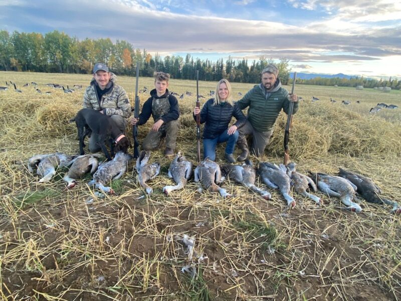 Guided Sandhill Crane & Waterfowl Hunts | Swamp Dog Alaska