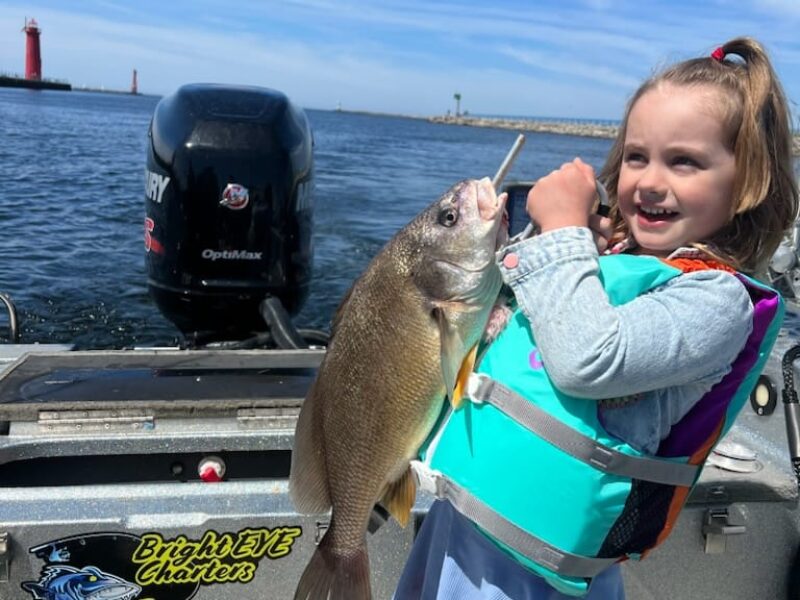 Michigan Freshwater Drum Fishing Trips | Panfish Trips | Bright Eye Charters